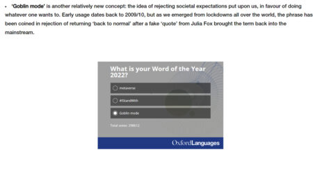 Hemen oyunuzu verin: Oxford Sözlüğü, yılın kelimesini sizin seçmenizi istiyor
